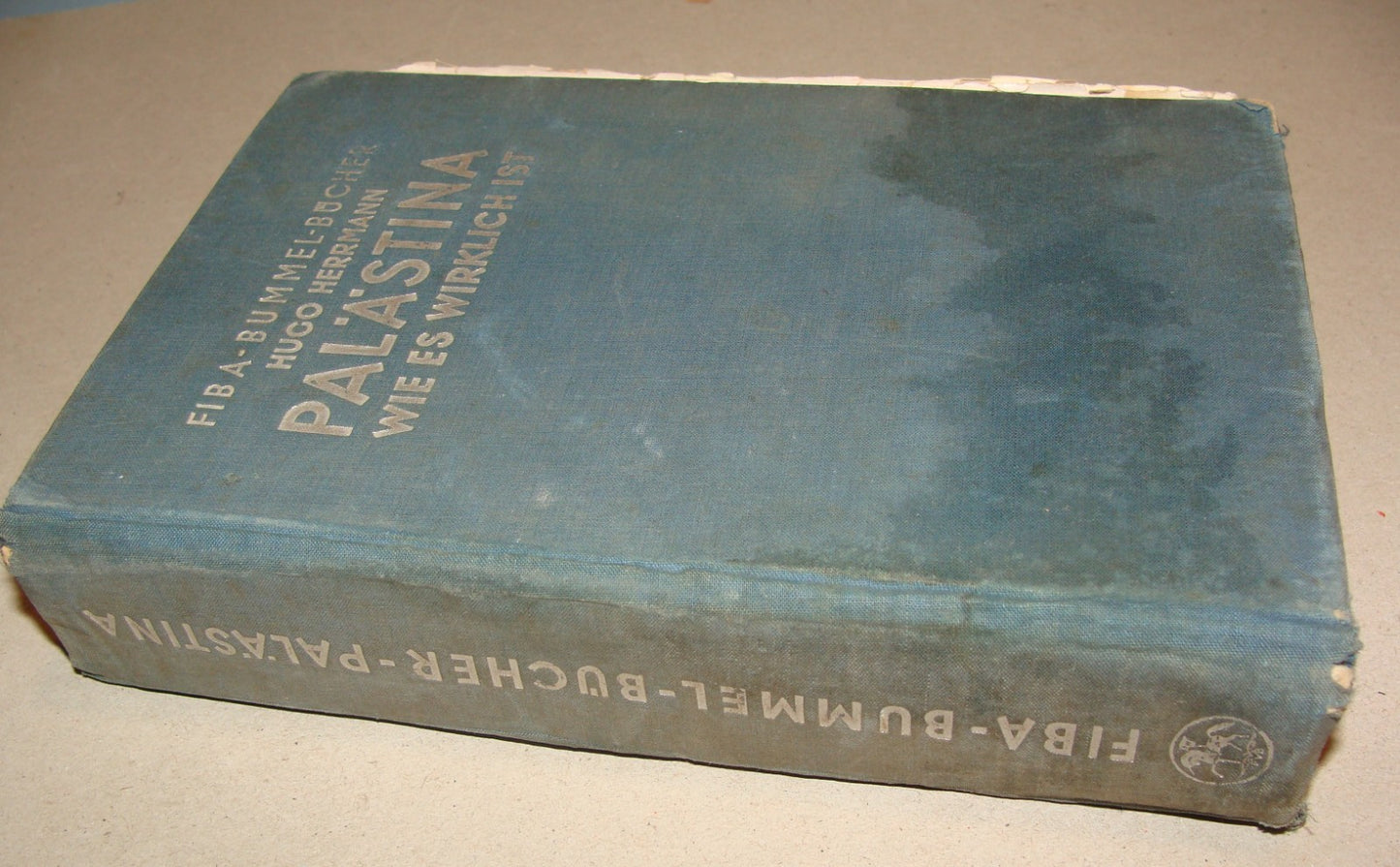 Germany Book Jewish 1933 PALESTINE Israel Hugo Herrmann Zionist Pioneers German