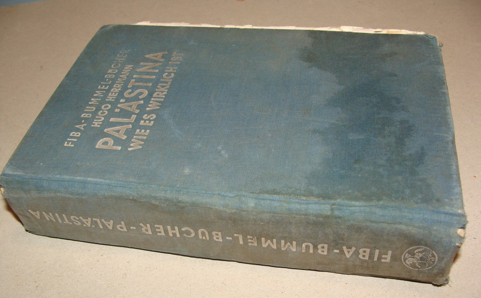 Germany Book Jewish 1933 PALESTINE Israel Hugo Herrmann Zionist Pioneers German