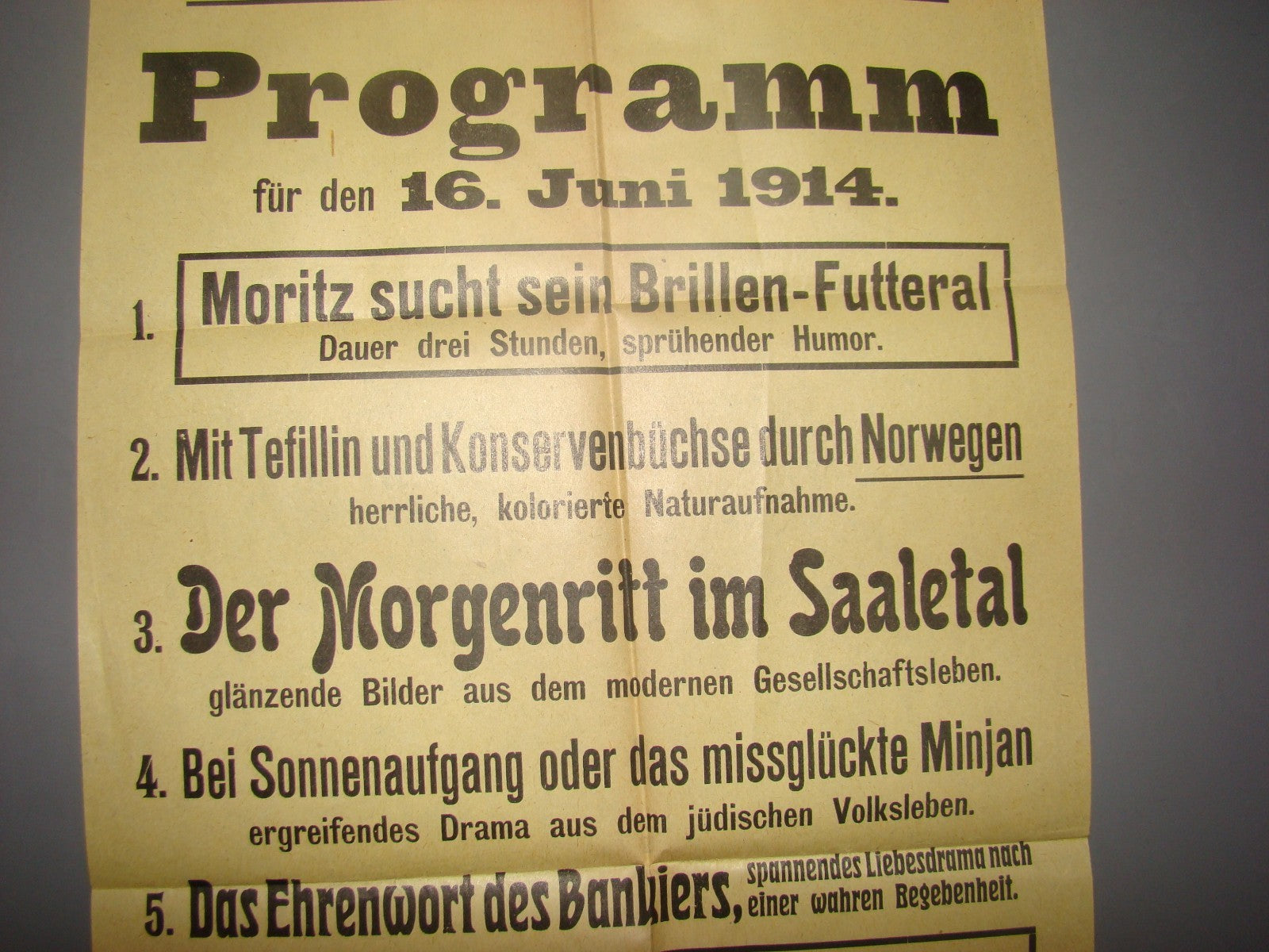 Germany Letter Jewish Judaica Antique 1914 Halberstadt Jews Judische Culture WW1