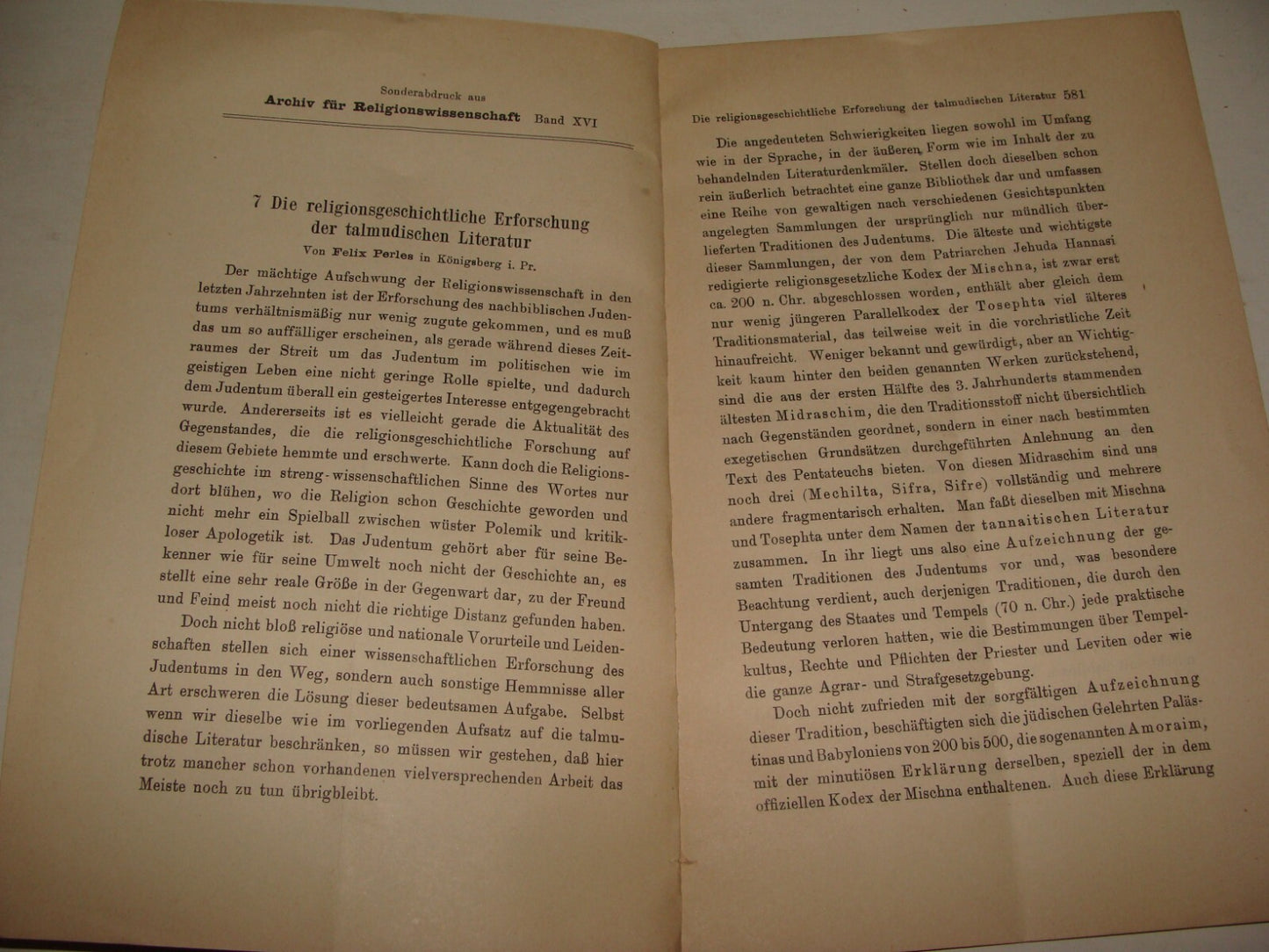 Germany Booklet Jewish Judaica 1913 German Religion Studies Biblical Talmud