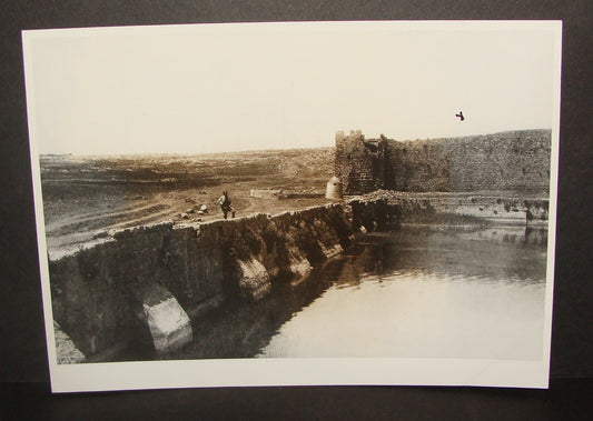 Photo Print Palestine Ad HQ CECIL SHADBOLT 1888 Solomons Pool Walks in Henry