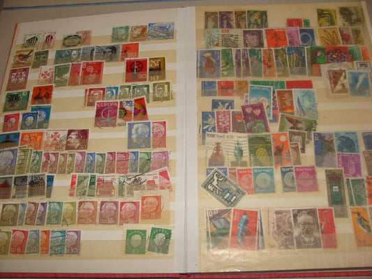 Germany STAMP Israel ALBUM WORLDWIDE SPAIN EUROPE DENMARK USA FRANCE AUSTRIA ETC
