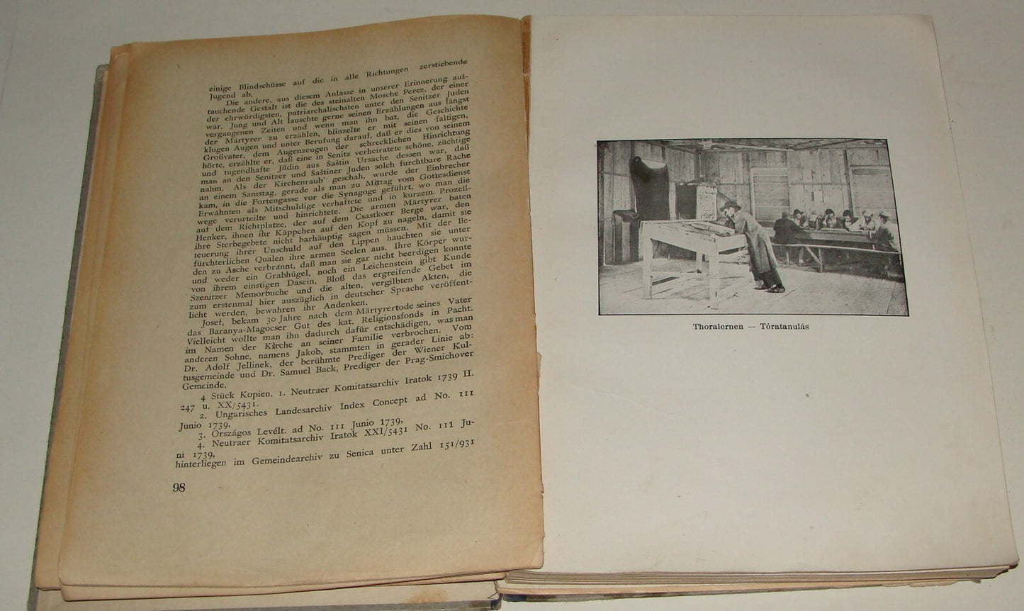 Book Jewish RARE Judaica 1933 Bratislava Year German Max Brod Stefan Zweig Text