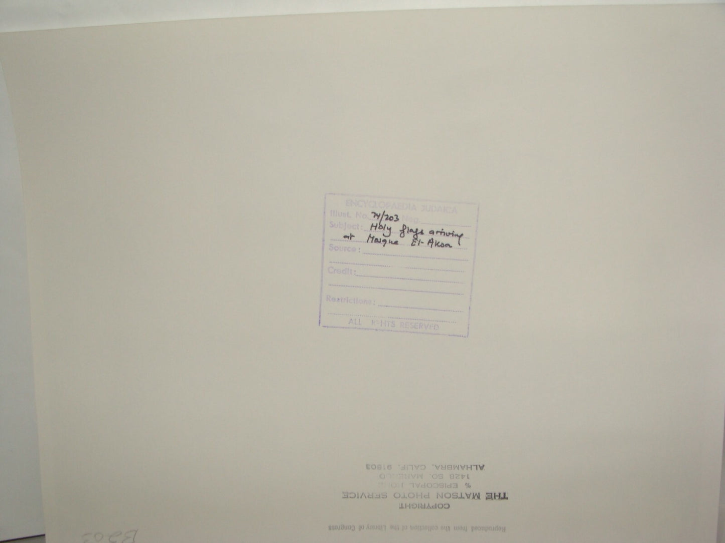 Photo Print, Palestine Israel Jerusalem 1930s Al Aqsa Mosque Flags Arab Islam