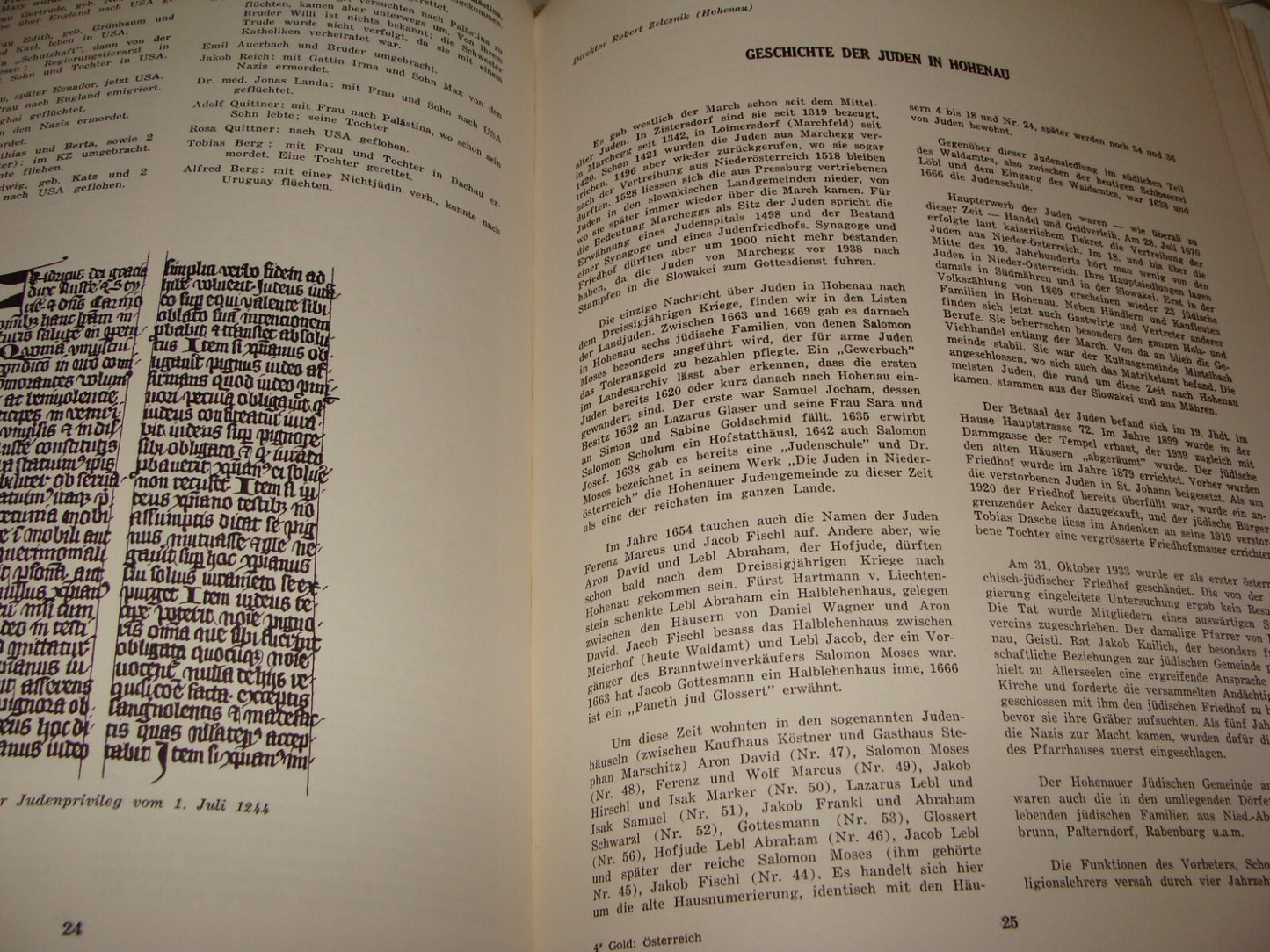 Book Jewish Judaica Austria Jews History 1971 In German Photos