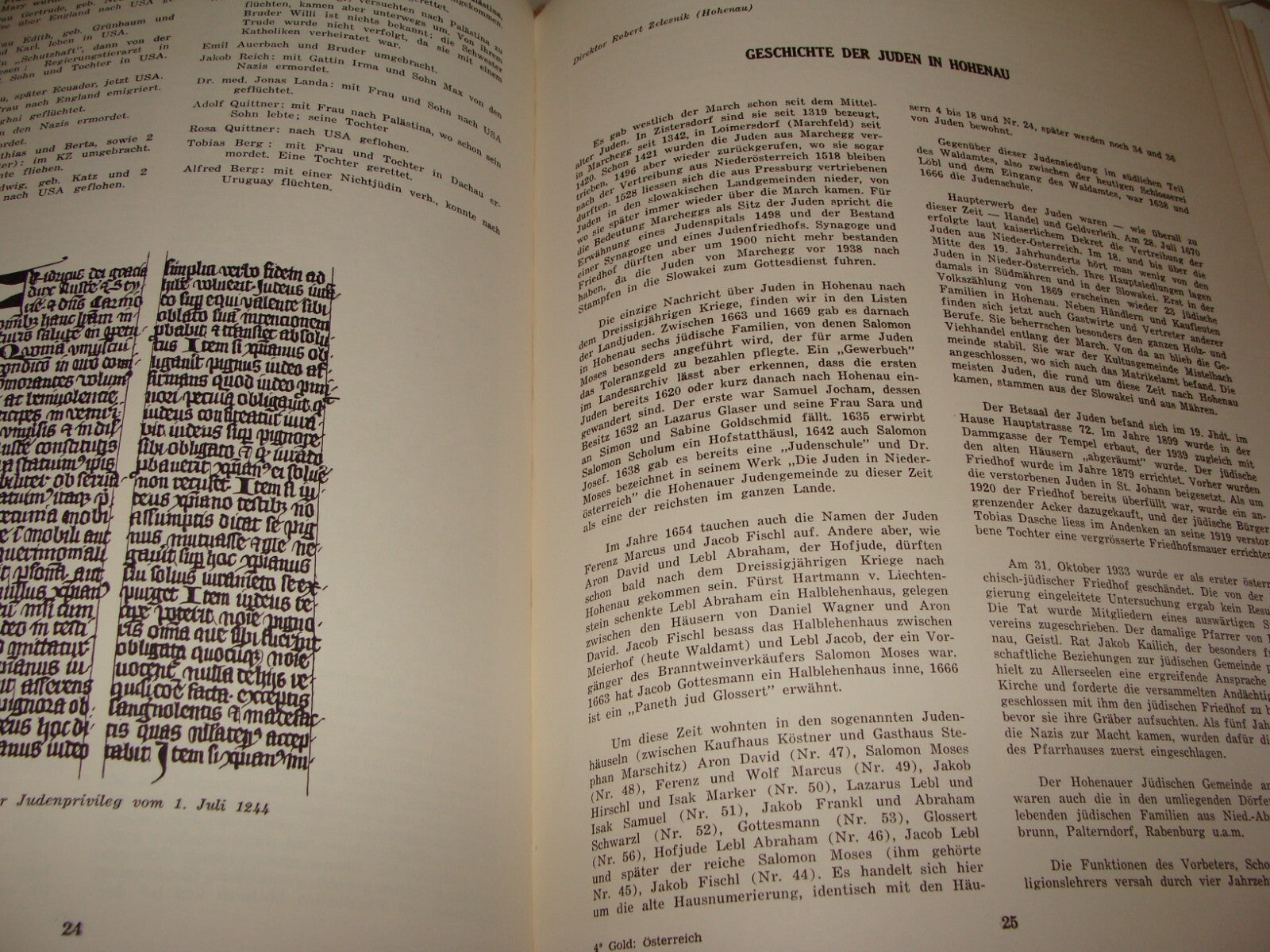 Book Jewish Judaica Austria Jews History 1971 In German Photos