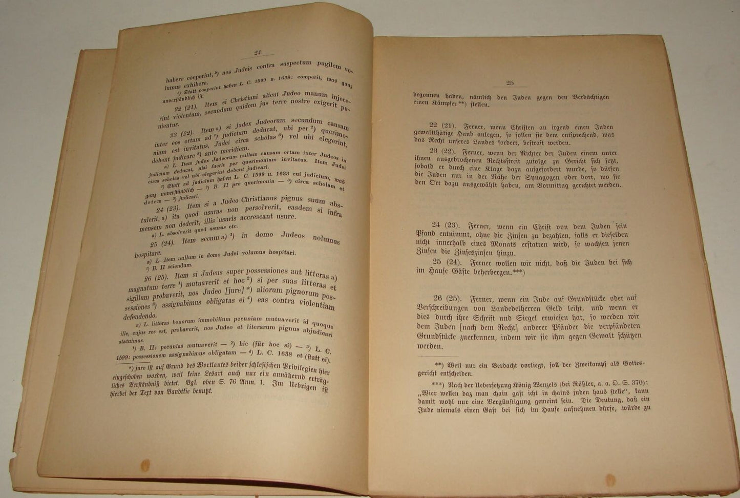 Book Jewish Judaica 1892 Poland JEWS RIGHTS Poznan German 1st Edition Bloch RARE