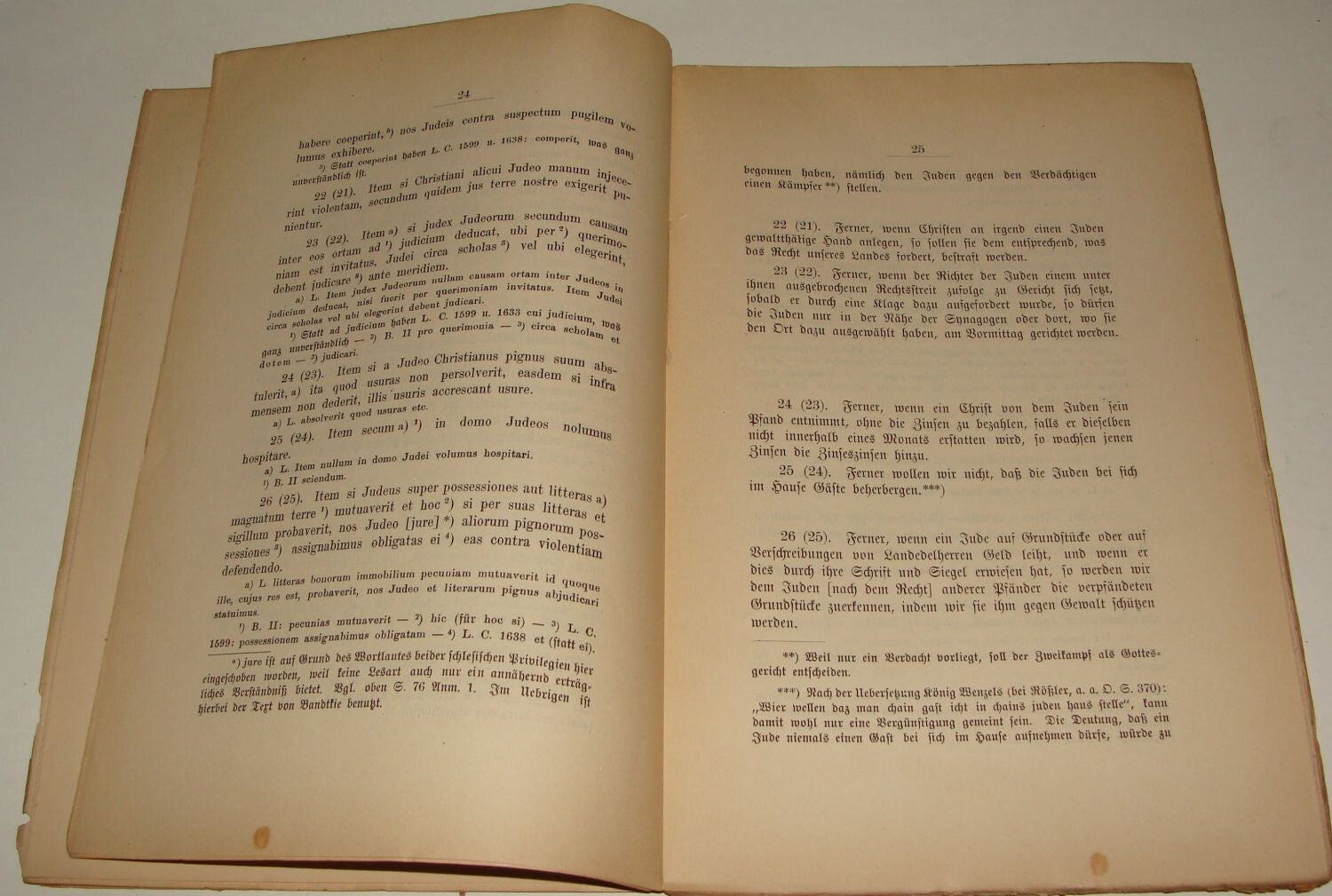 Book Jewish Judaica 1892 Poland JEWS RIGHTS Poznan German 1st Edition Bloch RARE