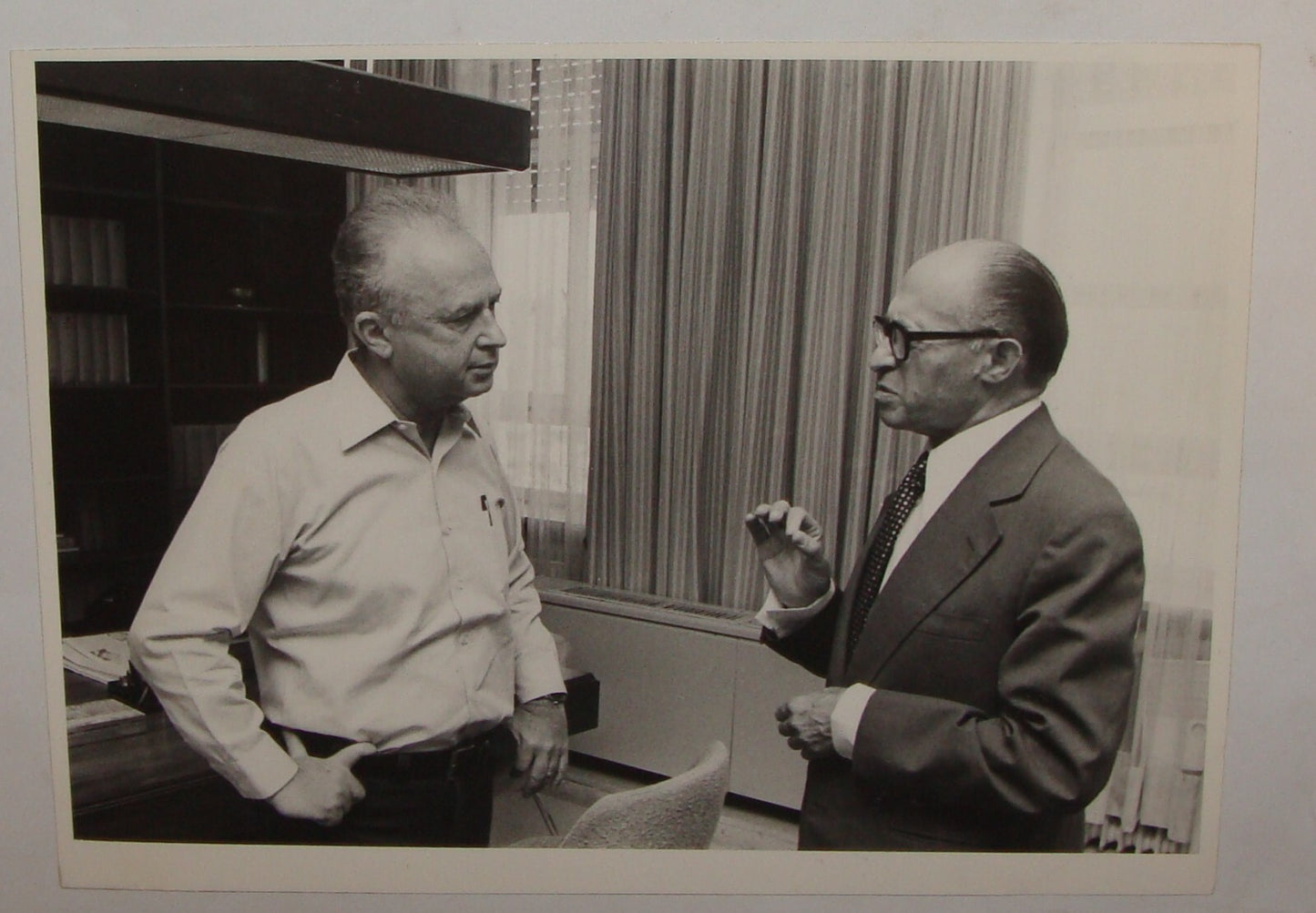 Pol Photo Jewish Judaica Israel Prime Minister Rabin Elections Begin 1977