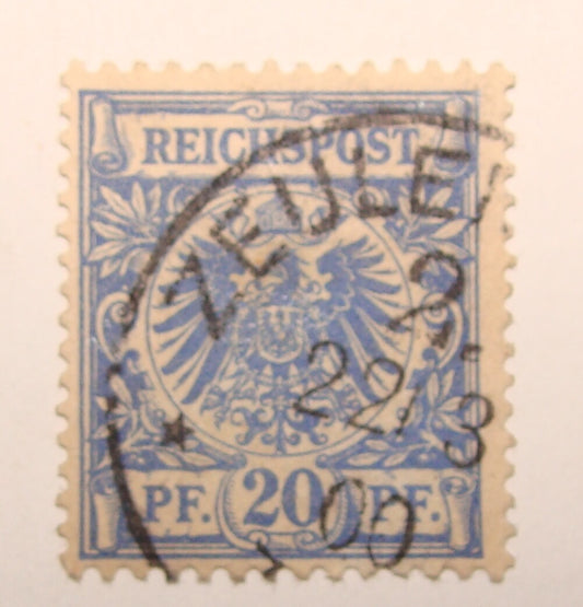 Germany   1889 20pf Stamp