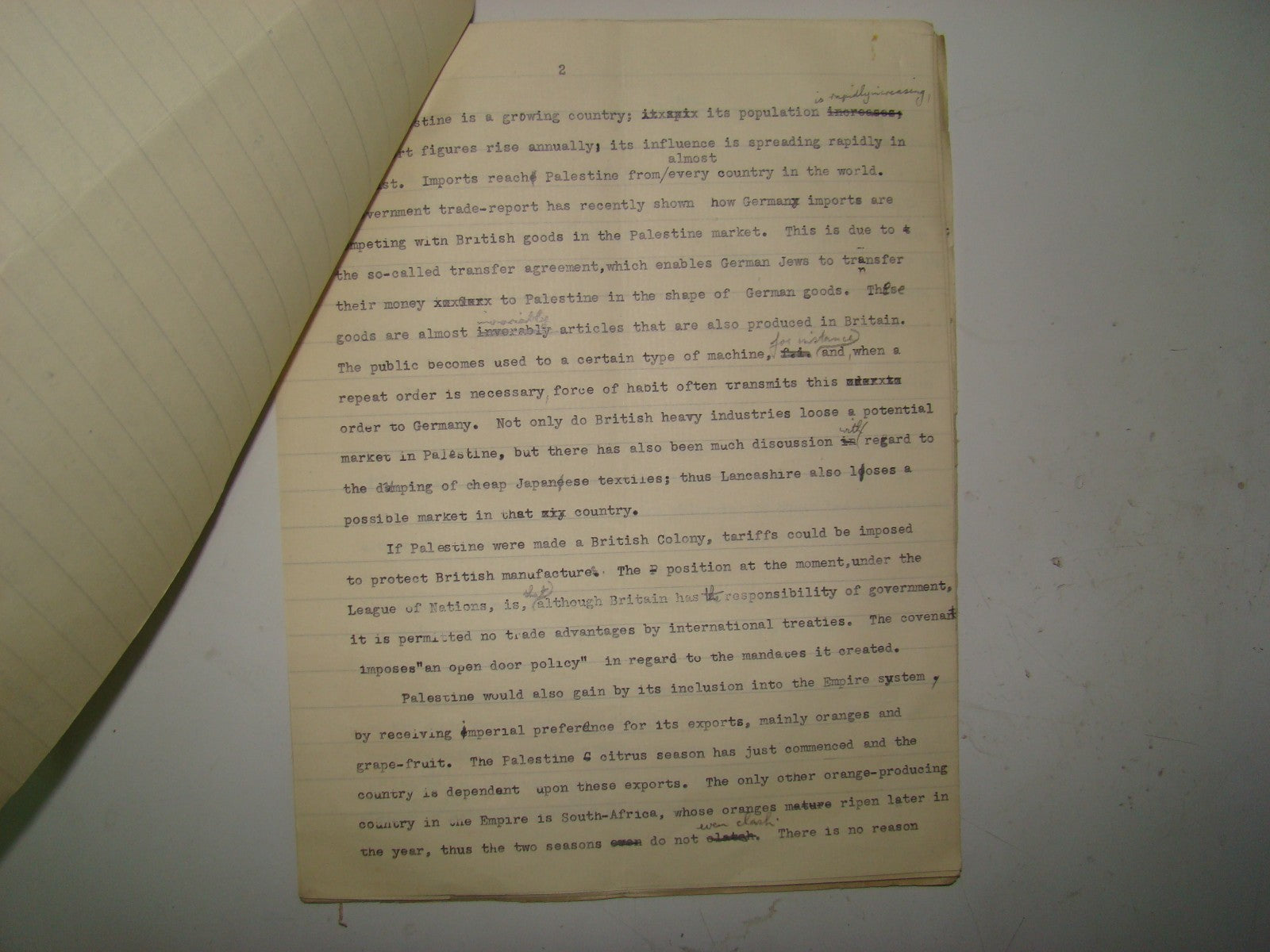 Magazine Palestine 1935 Arab Rights In Problem The Spectator Article Zionist