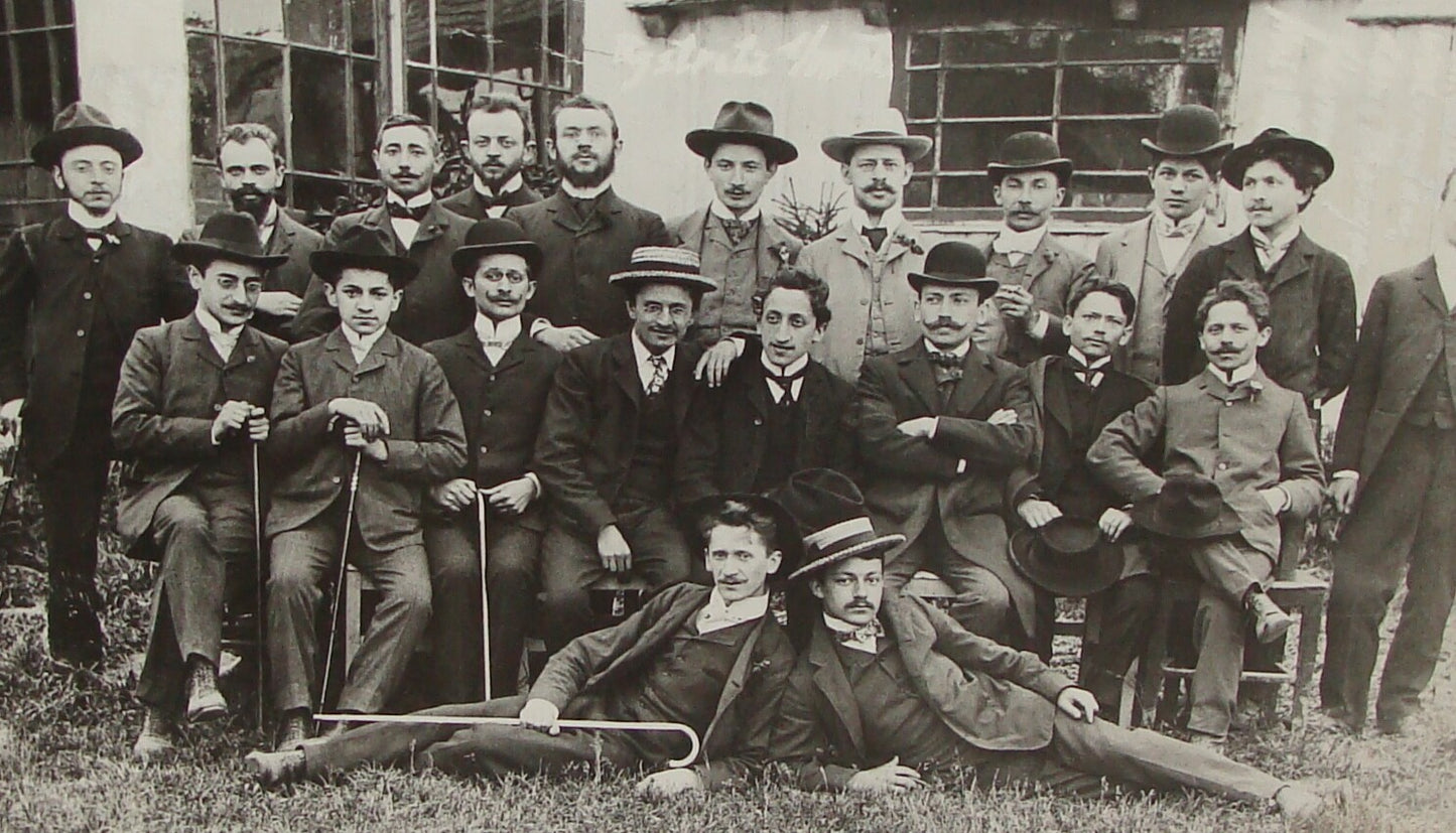 Photo Print, 1905 Jewish Judaica Austria Vienna Bar Kochba Zionist Society