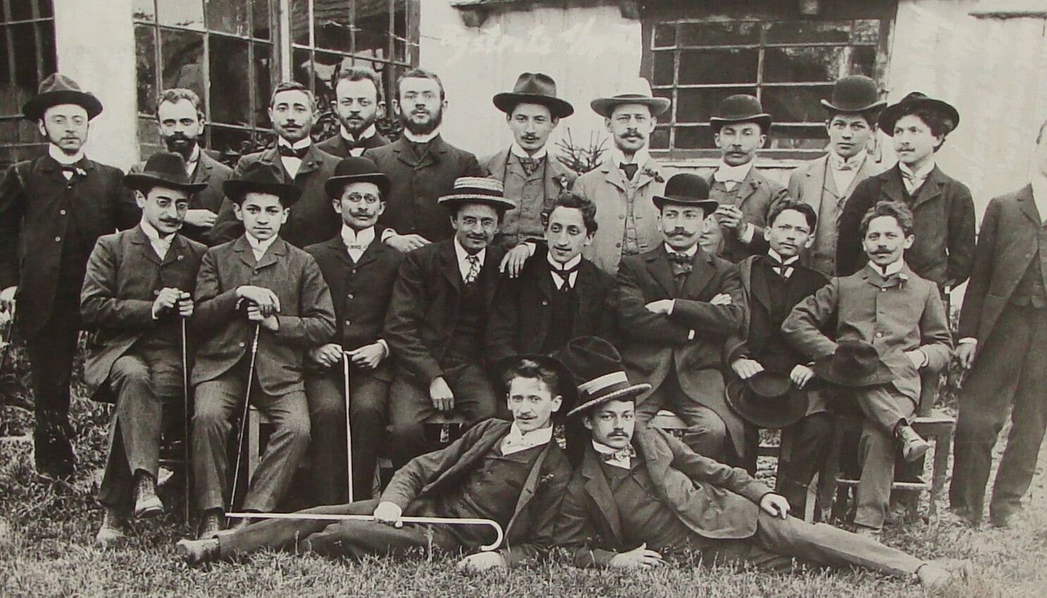 Photo Print, 1905 Jewish Judaica Austria Vienna Bar Kochba Zionist Society