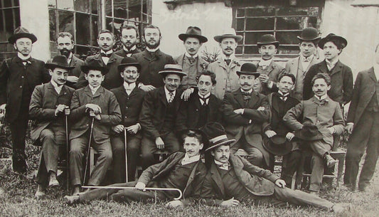 Photo Print, 1905 Jewish Judaica Austria Vienna Bar Kochba Zionist Society