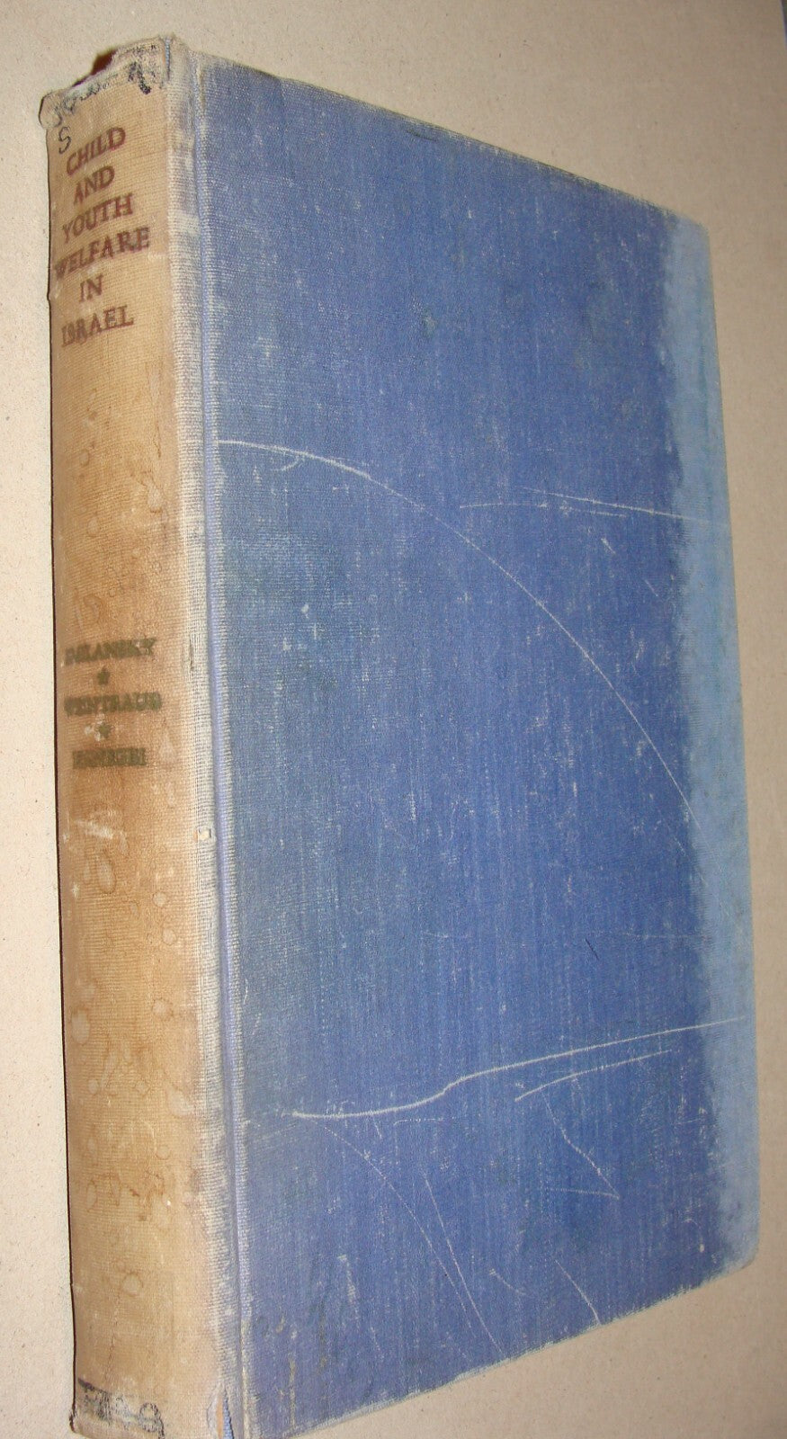 Book Jewish 1960 Child and Youth Welfare in Israel Henrietta Szold Zionist