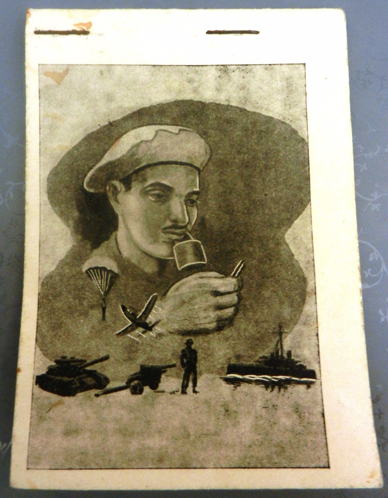 RARE Nasser Egypt six day war notebook soldier army military Arab Muslim unused