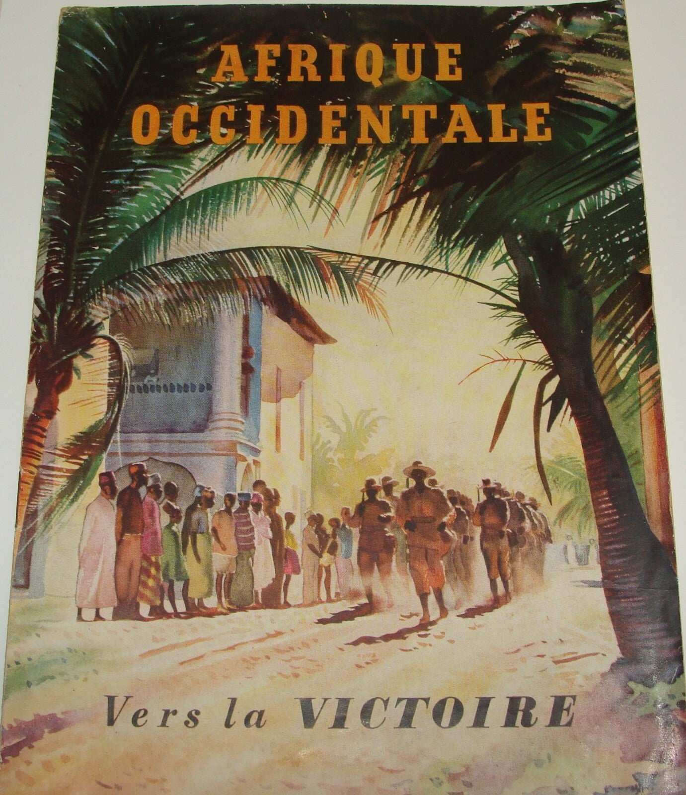 France French World War II Booklet West Africa Army Military Nigeria Photos