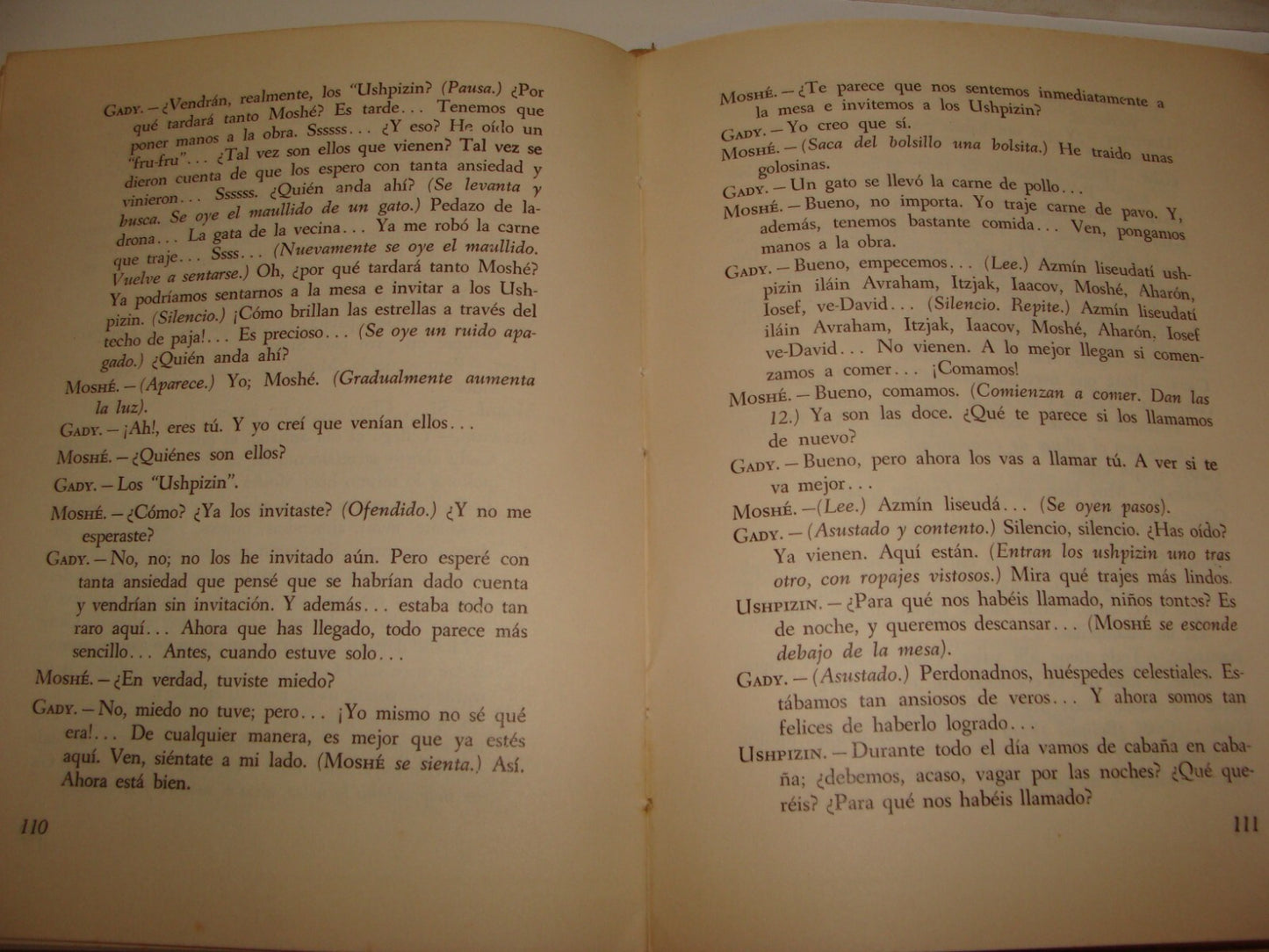 Book Jewish Judaica 1950 Argentina Buenos Aires Children Kids Theater Spanish