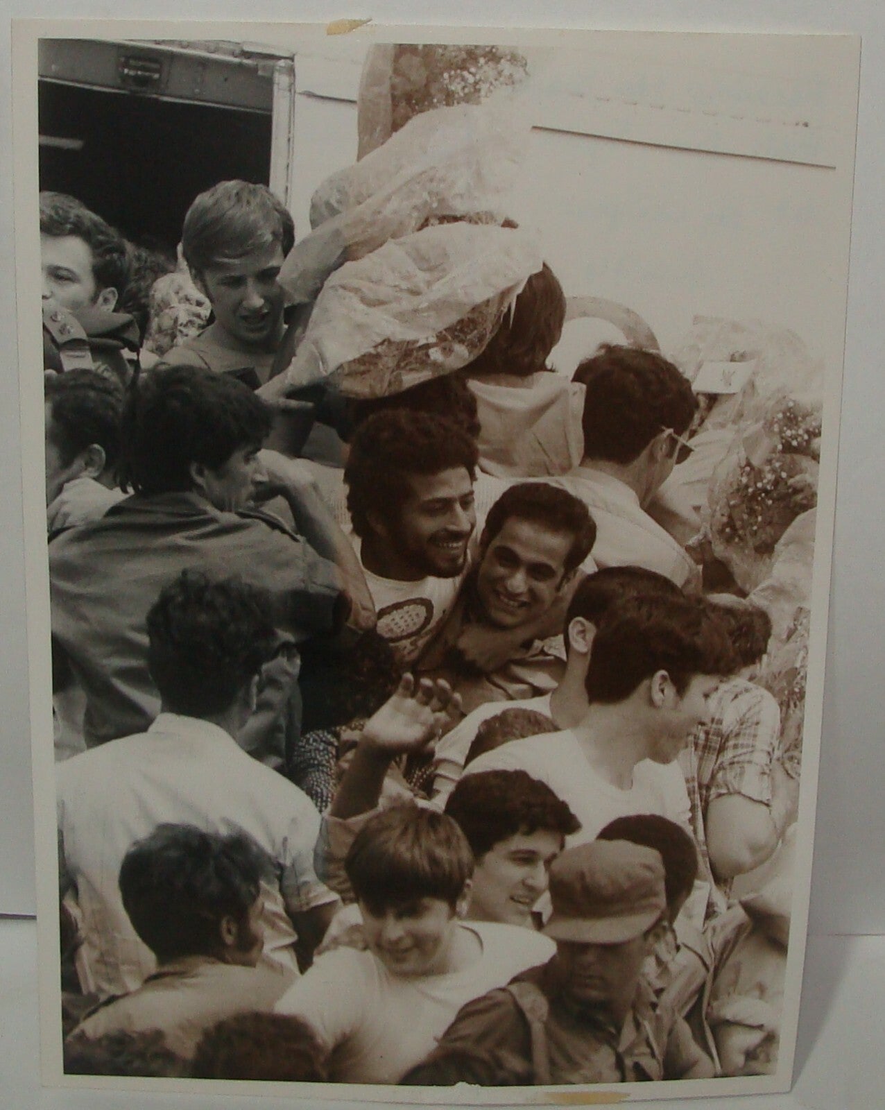 Israel Army Jewish 1974 Israel Press Photo Sirya Prisoners of War Military IDF