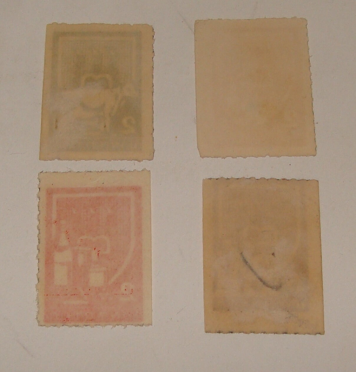 Ad Palestine Israel Stamp Set Jewish Judaica Zionist MADE IN