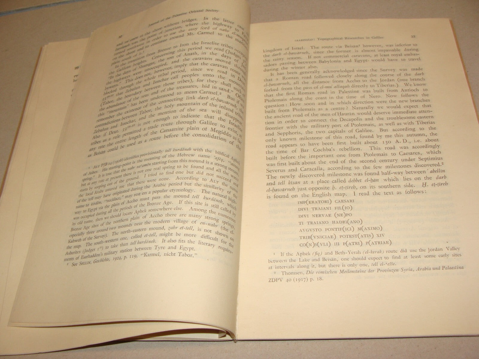 $ Journal Palestine 1929 Israel Oriental Society x2 Jewish Judaica