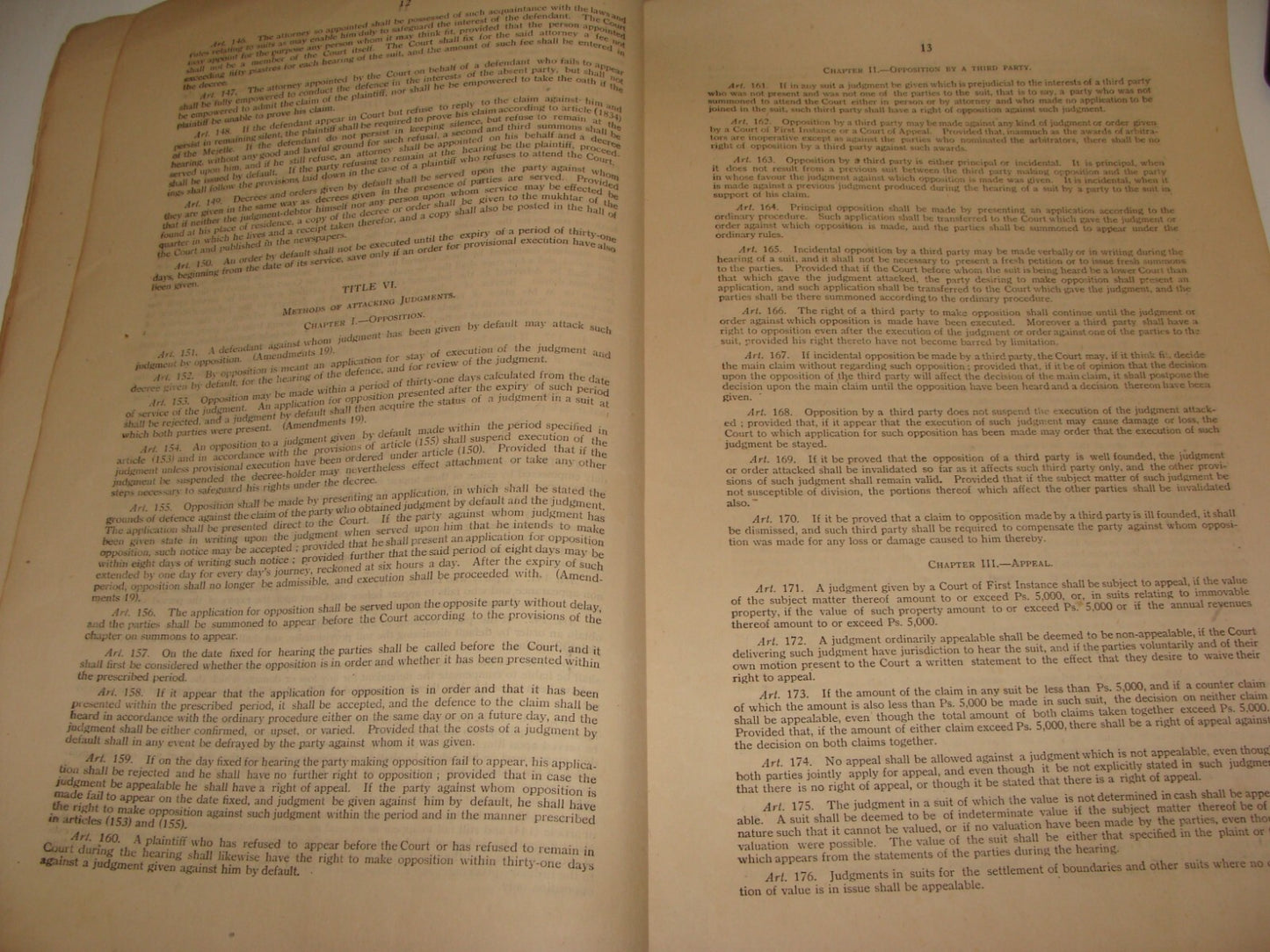 $ Booklet Palestine 1930s OTTOMAN CODE OF CIVIL PROCEDURE Israel Laws Rules Info