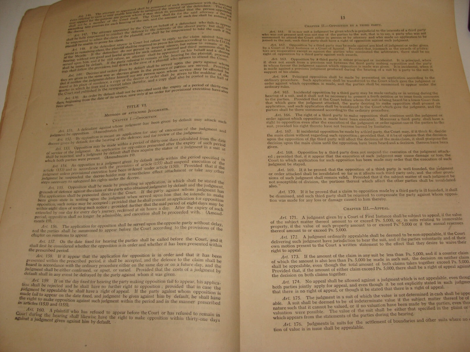 $ Booklet Palestine 1930s OTTOMAN CODE OF CIVIL PROCEDURE Israel Laws Rules Info