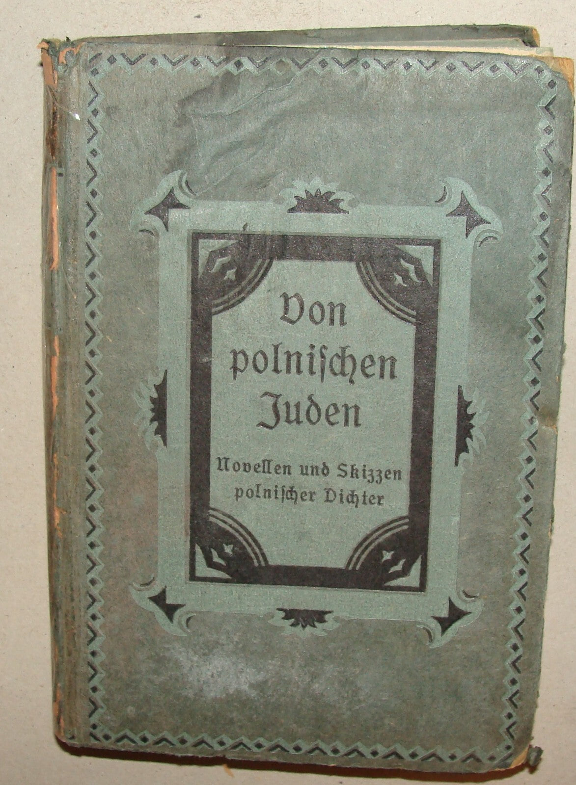 Germany Book Jewish Judaica 1917 German   Poland Polish Jews History