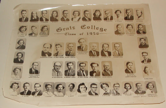 Photo Jewish American Judaica USA Gratz College Mellrose Park Pennsylvania LARGE