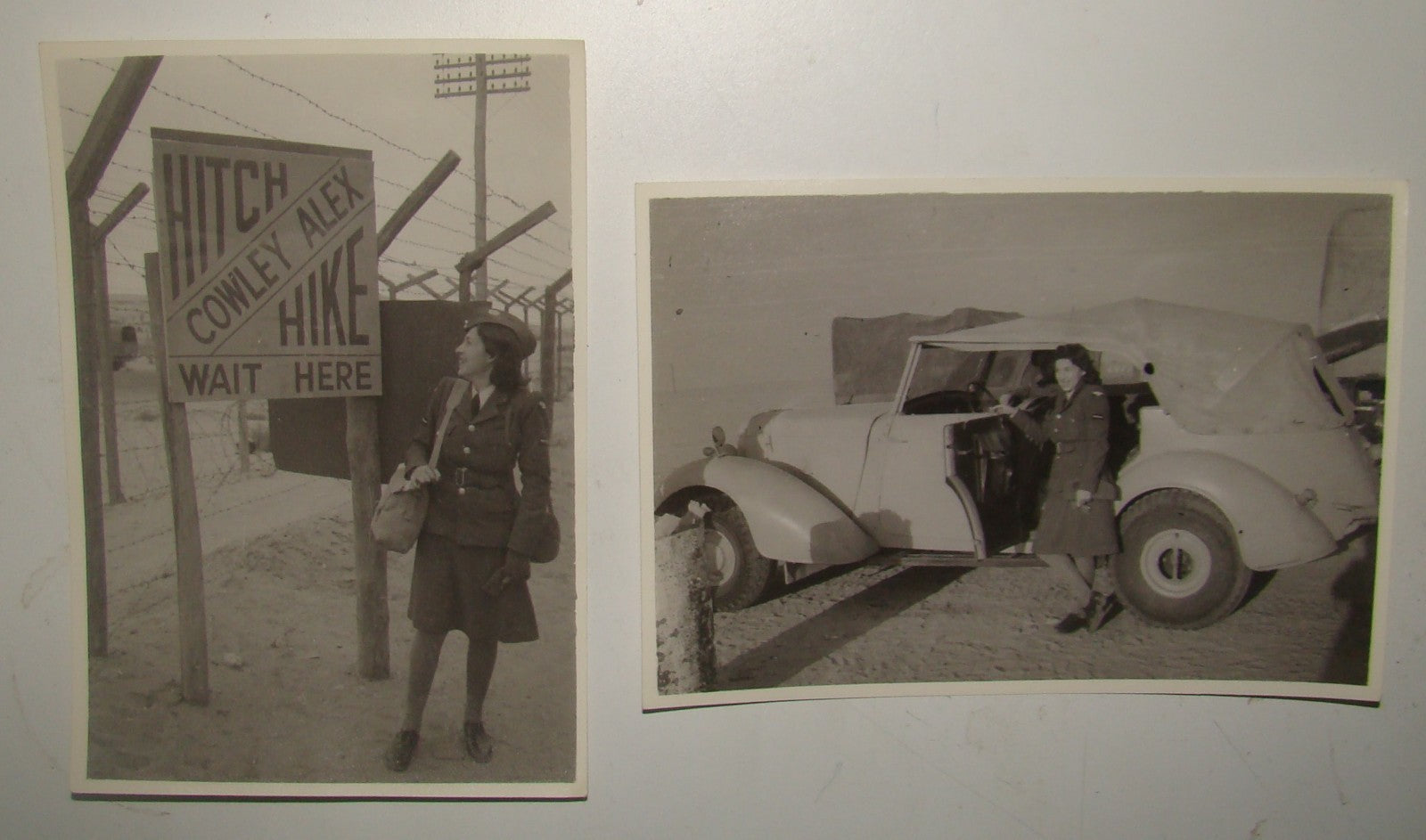 Judaica WW2 World War II Jewish Hebrew British Army WAAF Soldiers Egypt Photo