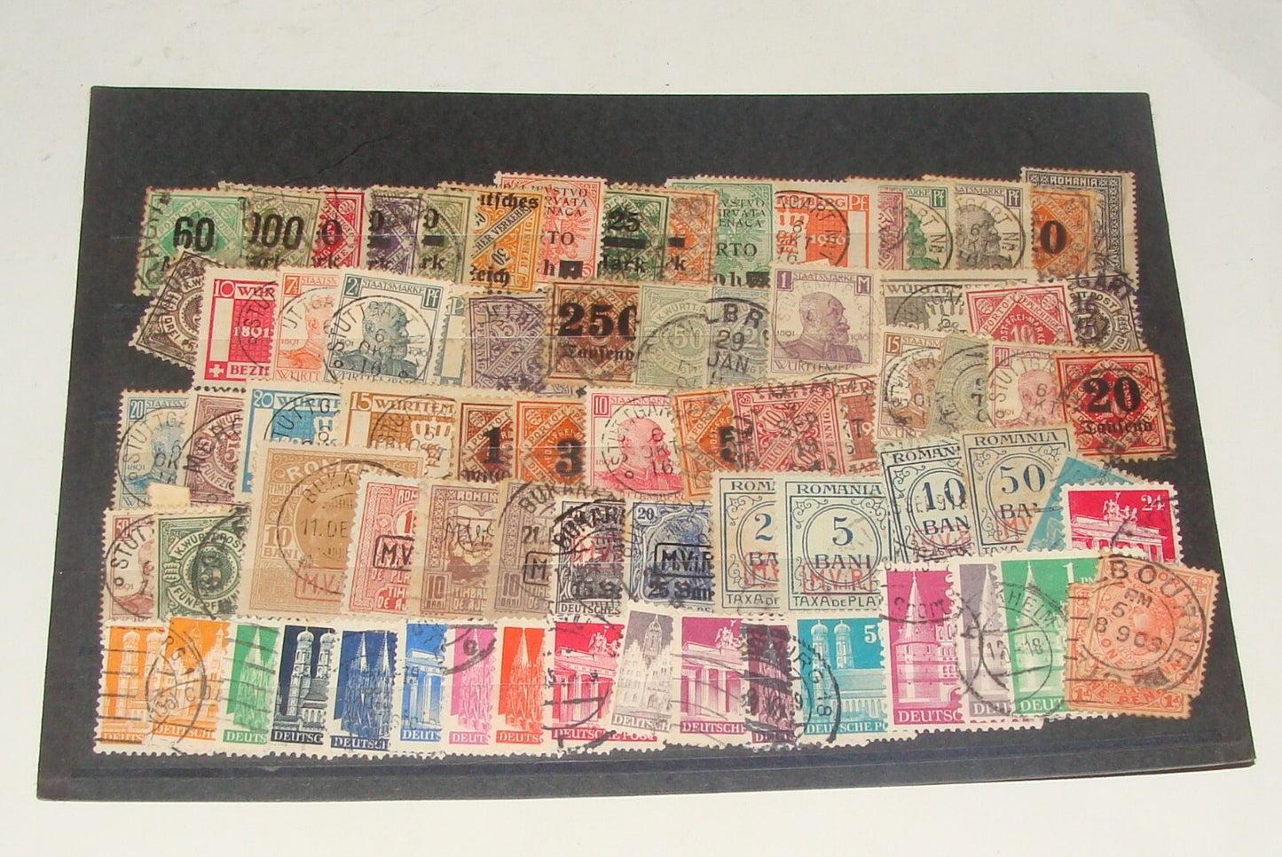 Germany   ROMANIA Stamp Lot