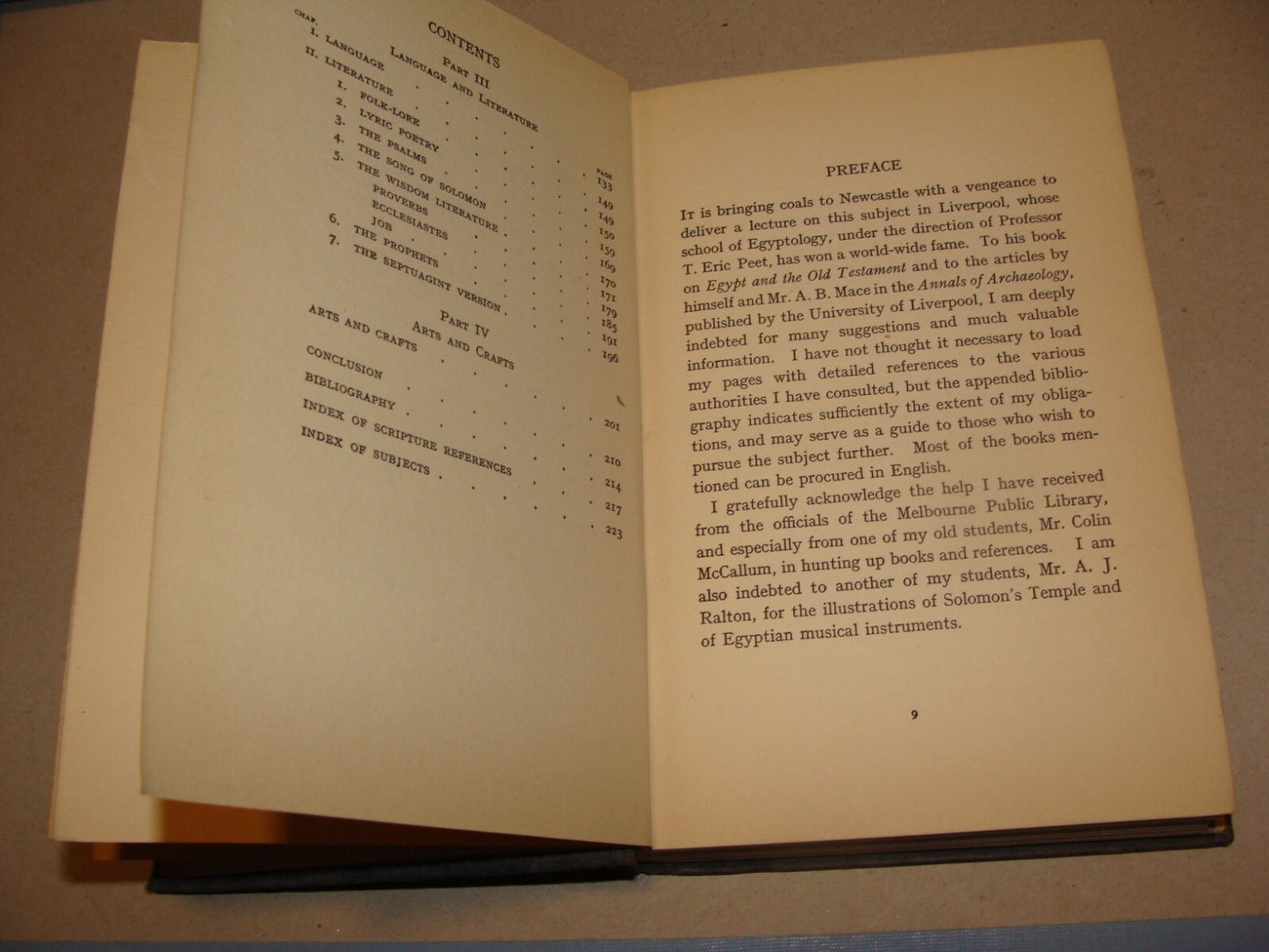 Book Jewish RARE 1928 ISRAEL'S DEBT TO EGYPT Israel History Judaica London