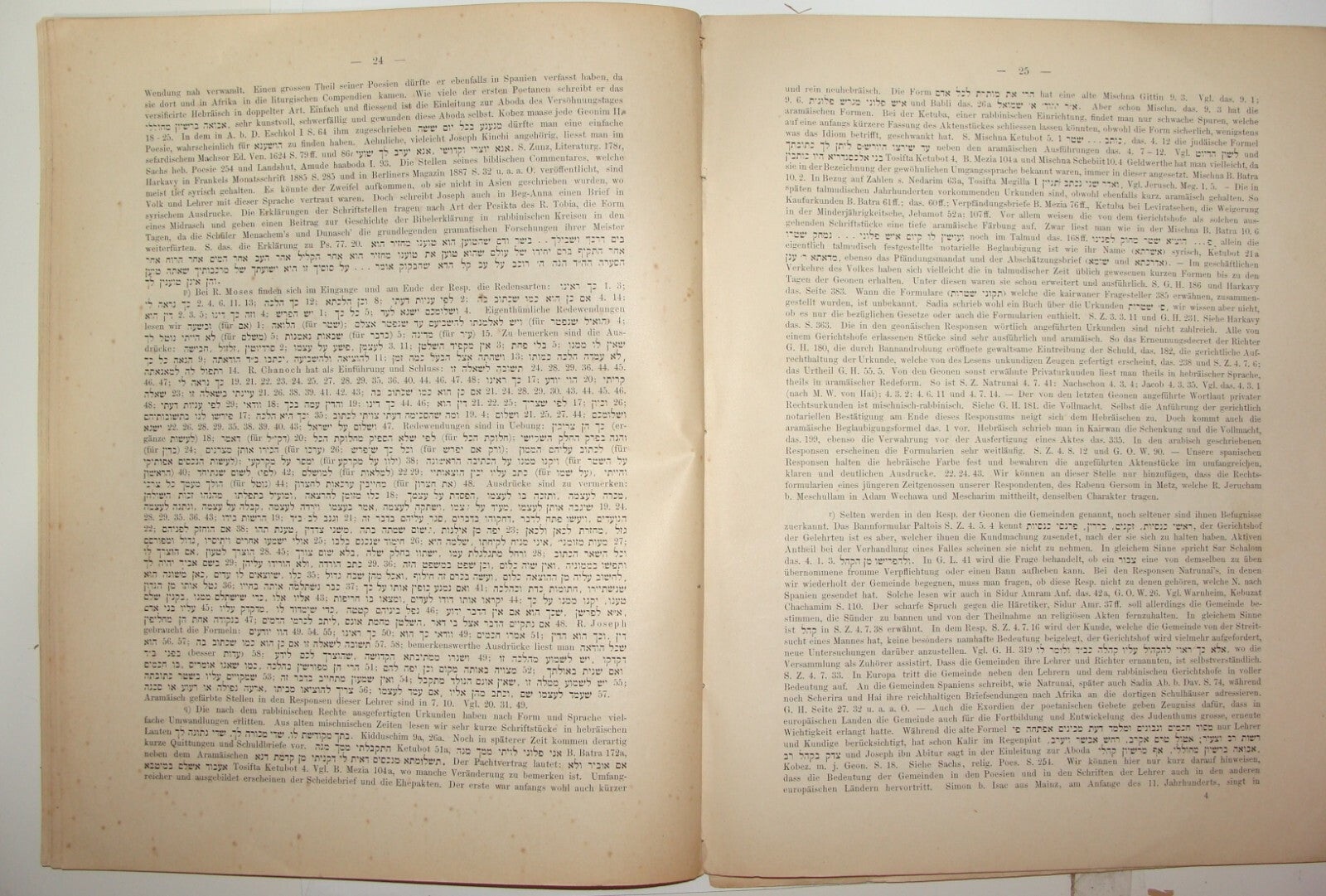 Germany Booklet Jewish RARE Judaica Antique 1889 German Berlin Rabbi University