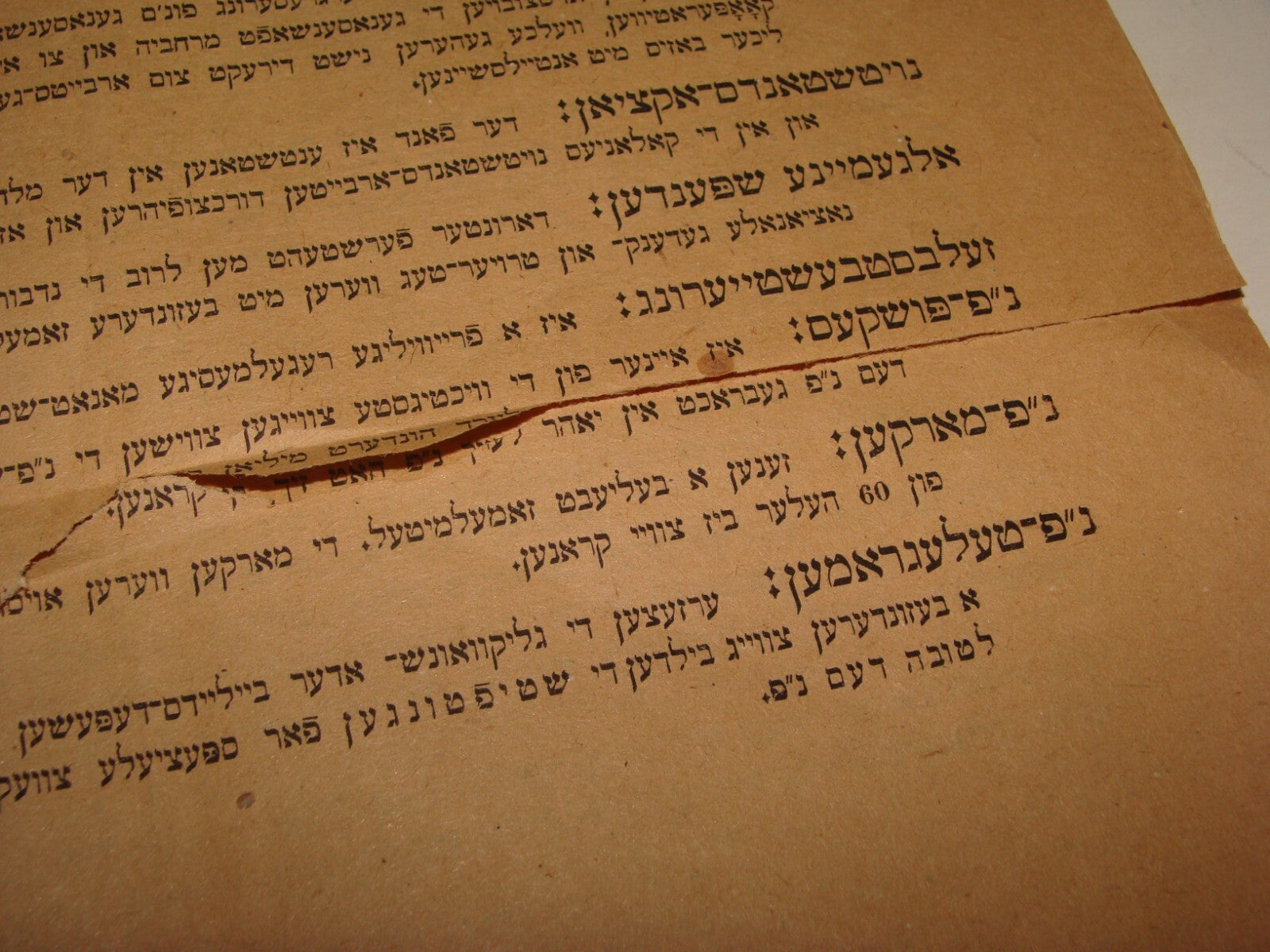 Letter Jewish RARE 1910s? Judaica National Fund Austria Vienna Zionist YIDDISH