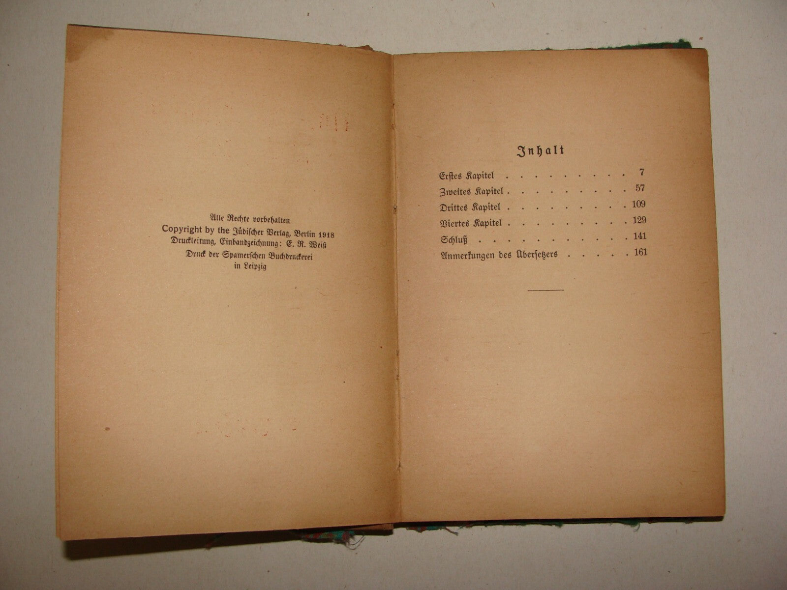 Germany Book Jewish Judaica 1920 AGNON German das Krumme wird gerade Literature