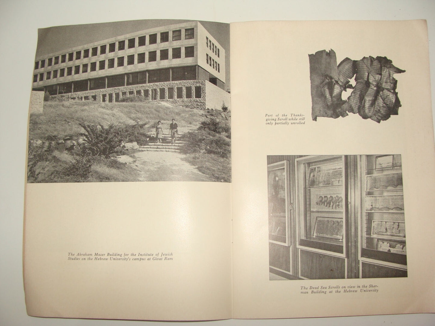 Booklet Jewish Judaica Israel Israeli 1961 Hebrew University Jerusalem Studies