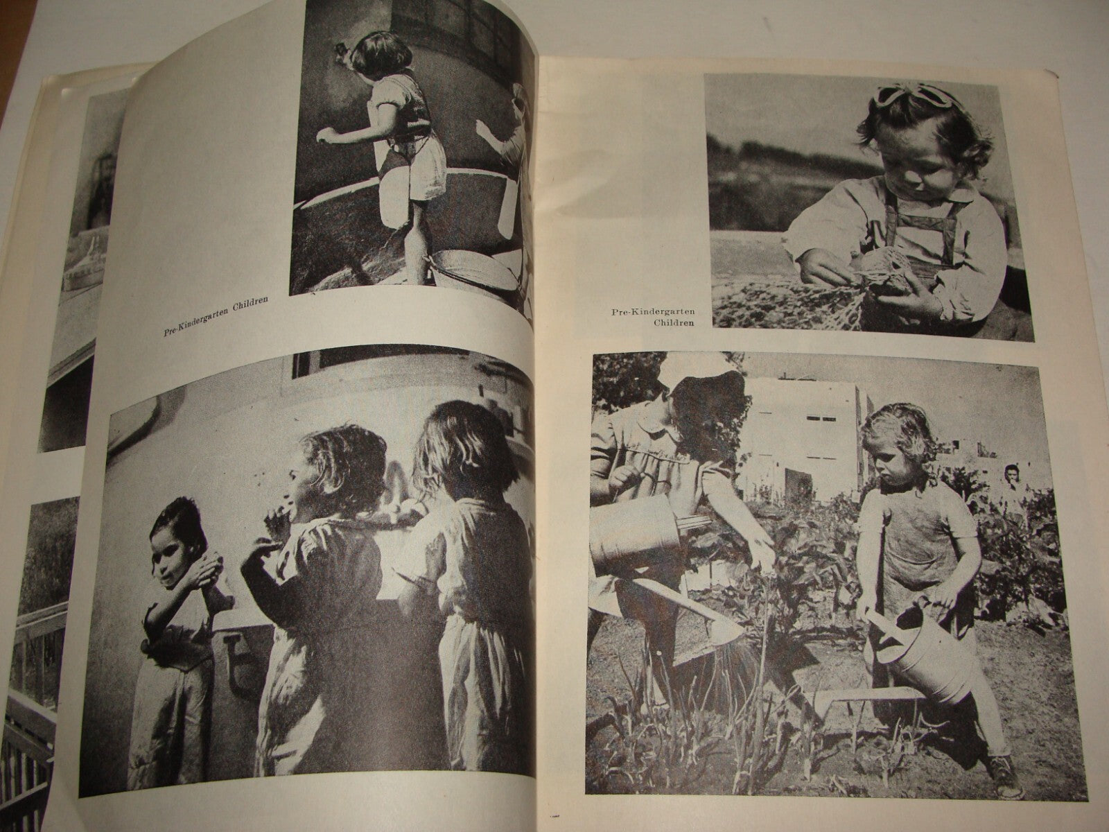 Book Jewish Judaica 1961 Israel Israeli KIBBUTZ COLLECTIVE EDUCATION Zionism