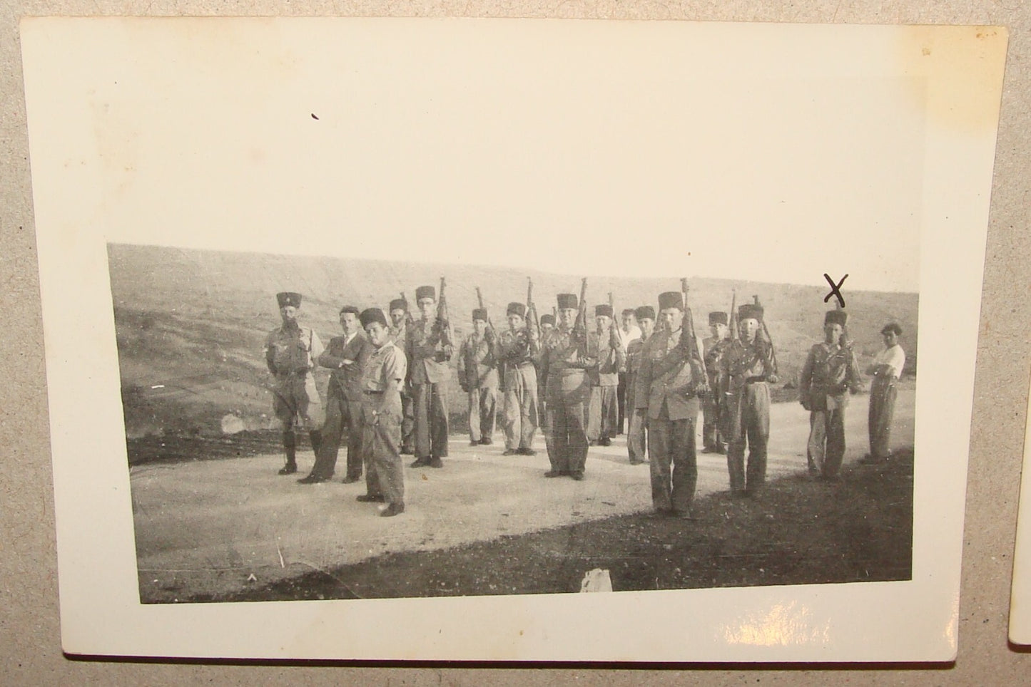 Photo Palestine RARE 1930s-40s Jewish Judaica Israel Hebrew Police NOTRIM x5