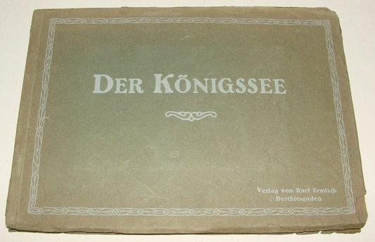 Germany 1920s? German   DER KONIGSSEE Photo Album Postcard Size