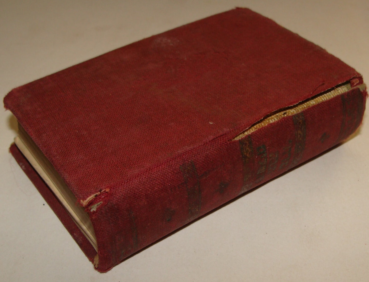 Book Jewish Judaica 1934 Jerusalem Rabbi Small Siddur Sabbath Prayers Sephardic