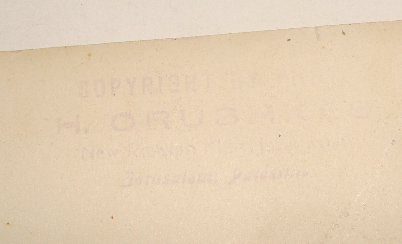 Photo Palestine Jewish Judaica 1920s British Israel Jeusalem Arab ORUSHKES