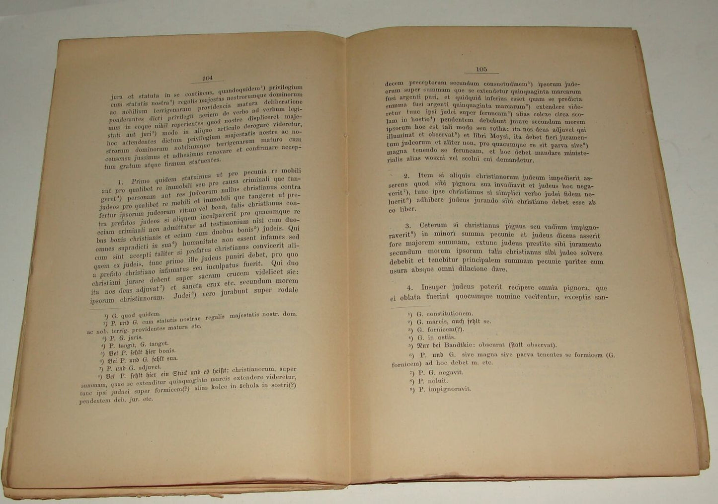 Book Jewish Judaica 1892 Poland JEWS RIGHTS Poznan German 1st Edition Bloch RARE