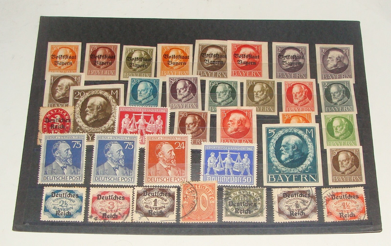 Germany   BAYERN BAVARIA Stamp Lot