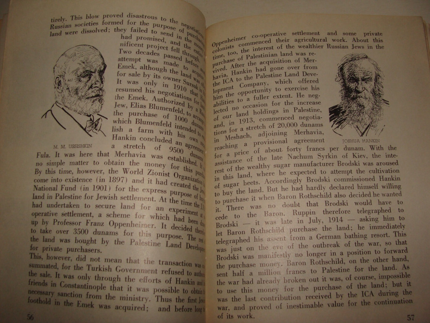 Booklet Palestine Jewish 1947 Israel Emek Jezreel Beisan Valley Photo Zionist