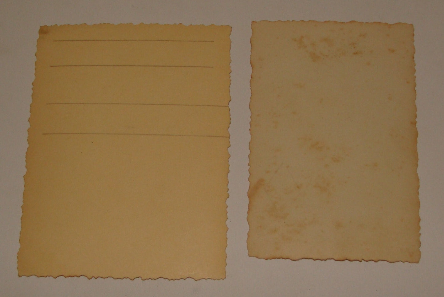 Photo Palestine Jewish Judaica 1930s Israel Police NOTRIM x2 Hebrew