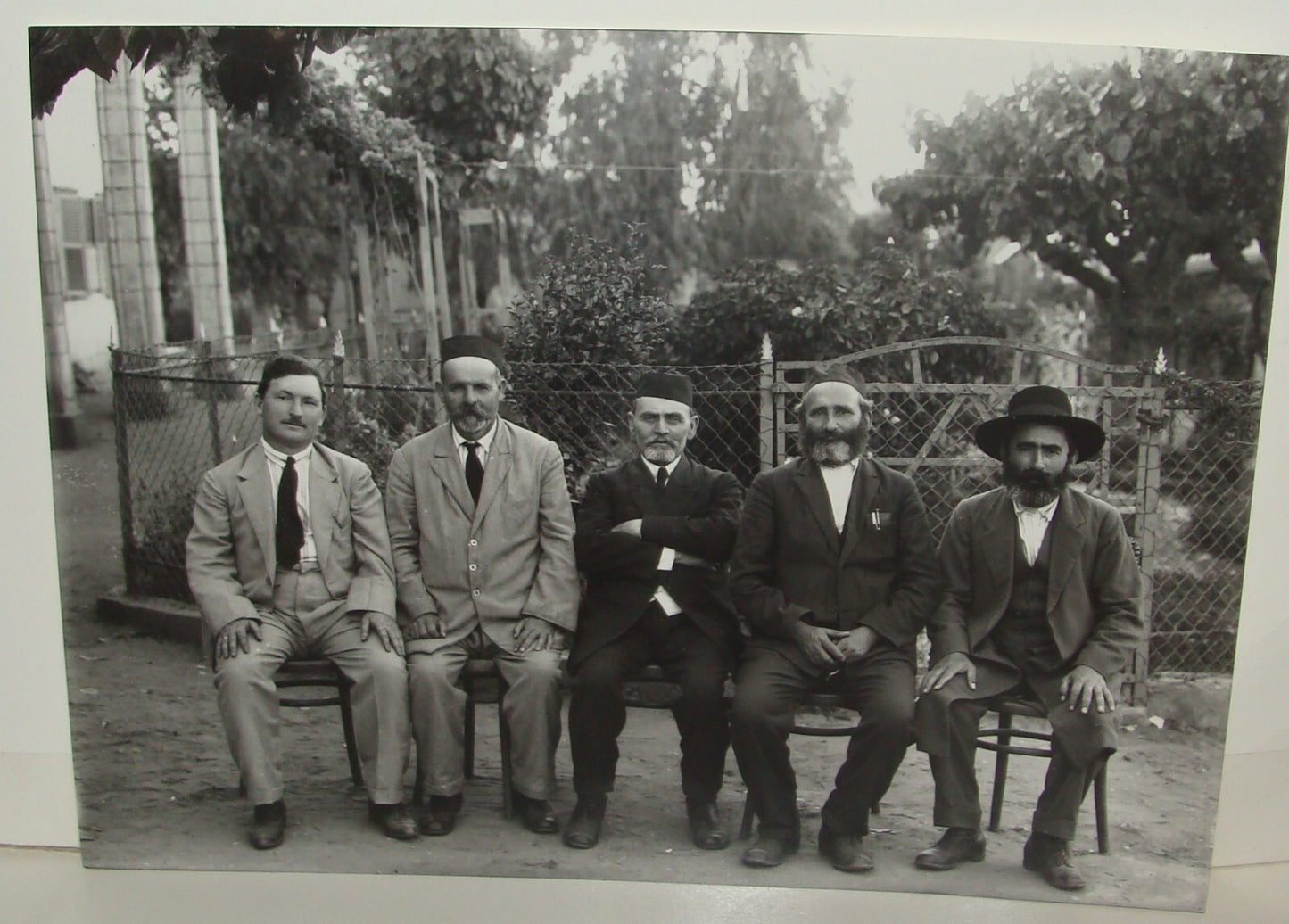Photo Print, 1930 Jewish Judaica Petach Tikva Council Israel Palestine