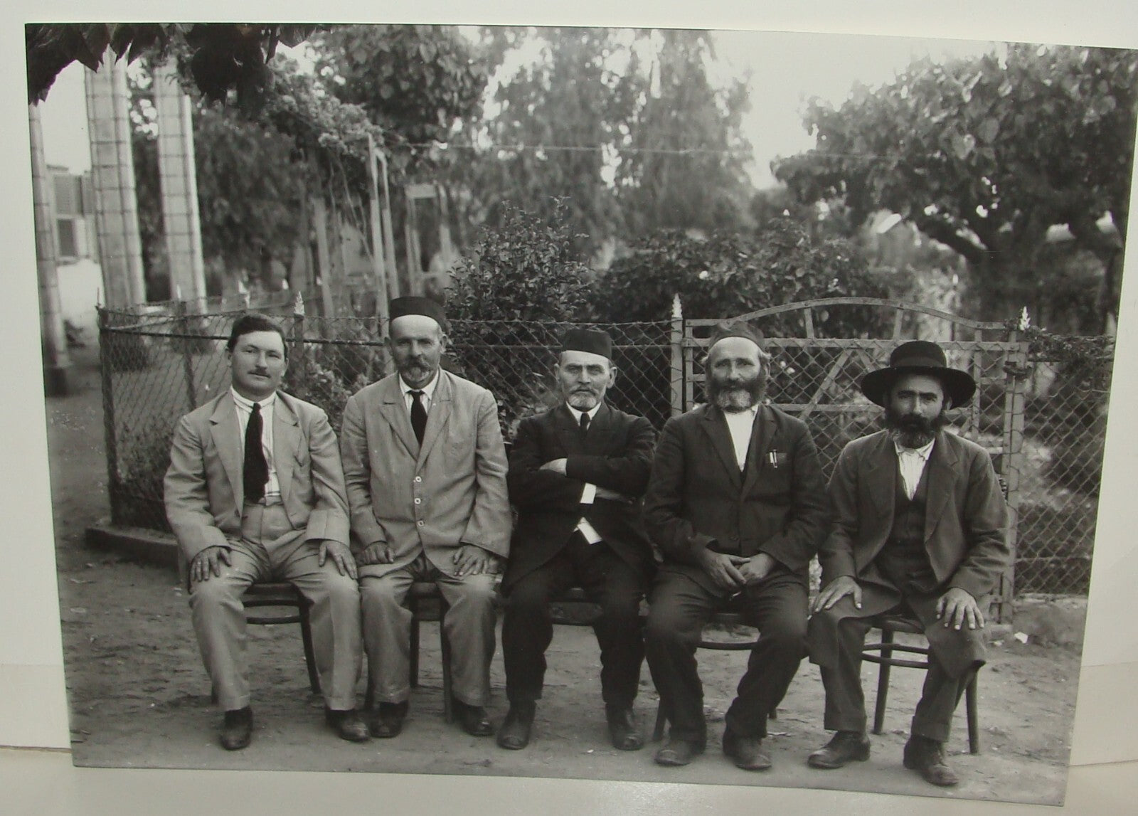 Photo Print, 1930 Jewish Judaica Petach Tikva Council Israel Palestine