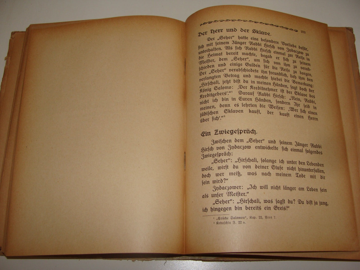 Germany Book Jewish 1920 Judaica German   Hassidic Religious Rabbi