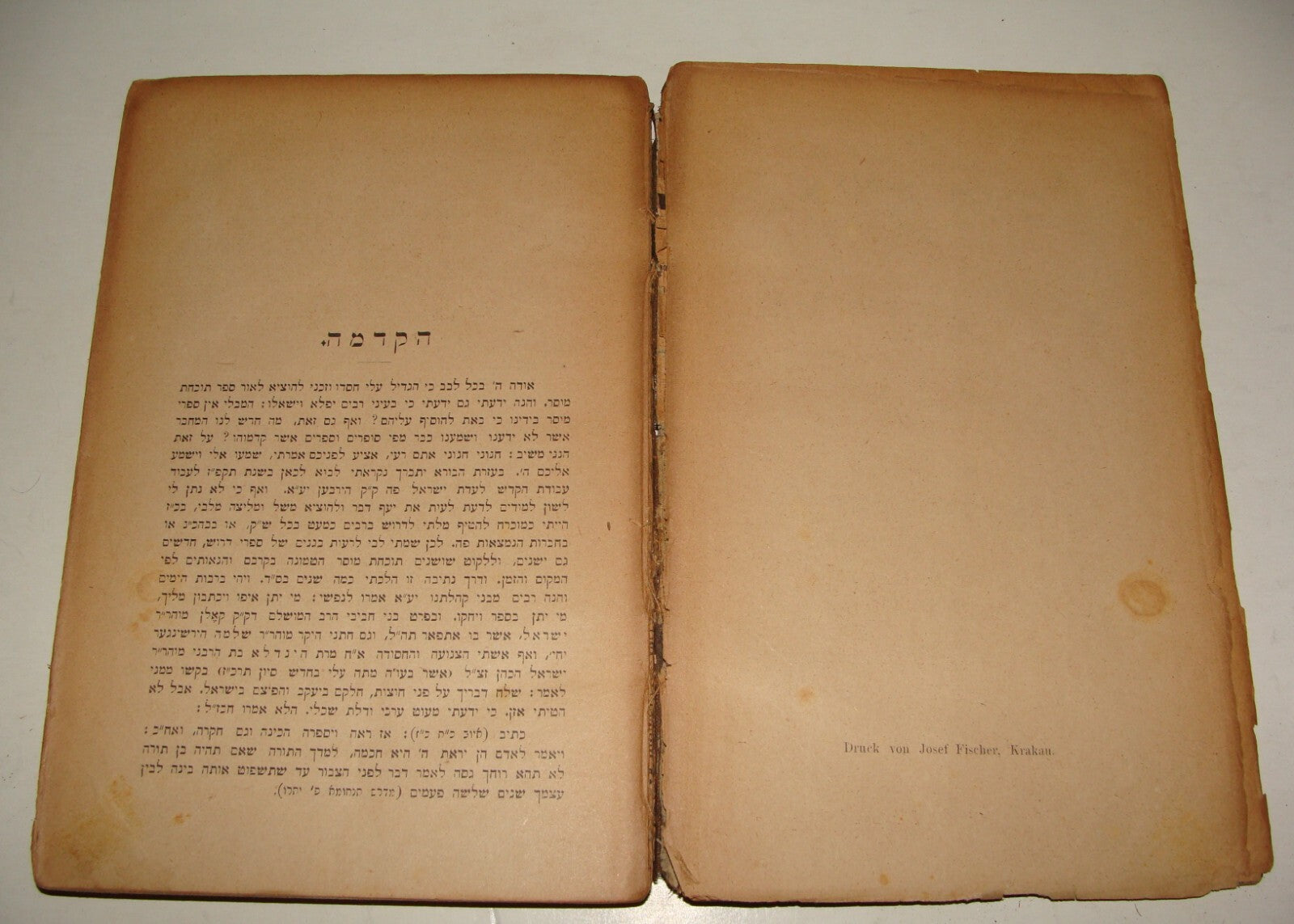 Germany Book Jewish Judaica   Frankfurt Hebrew Antique 1892 RABBI CHAIM SCWARTZ