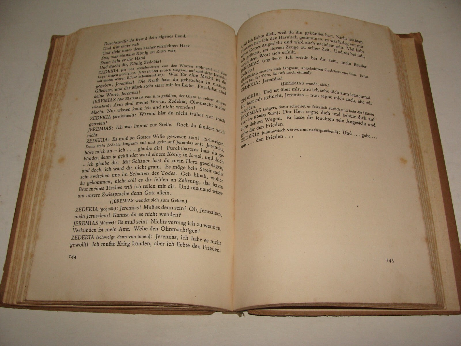 Germany Book Jewish Judaica German Leipzig 1919 Stefan Zweig Jeremias